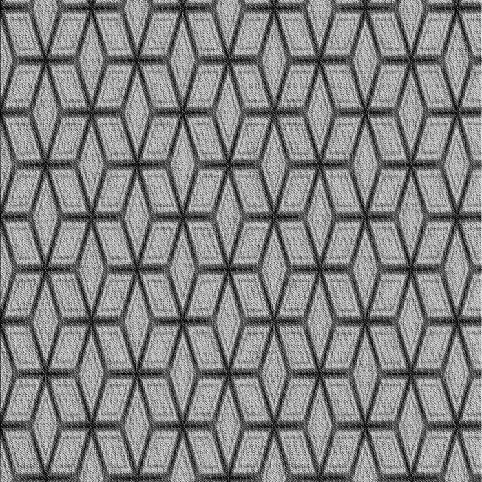 Patterned Cloud Gray Rug, pat375gry