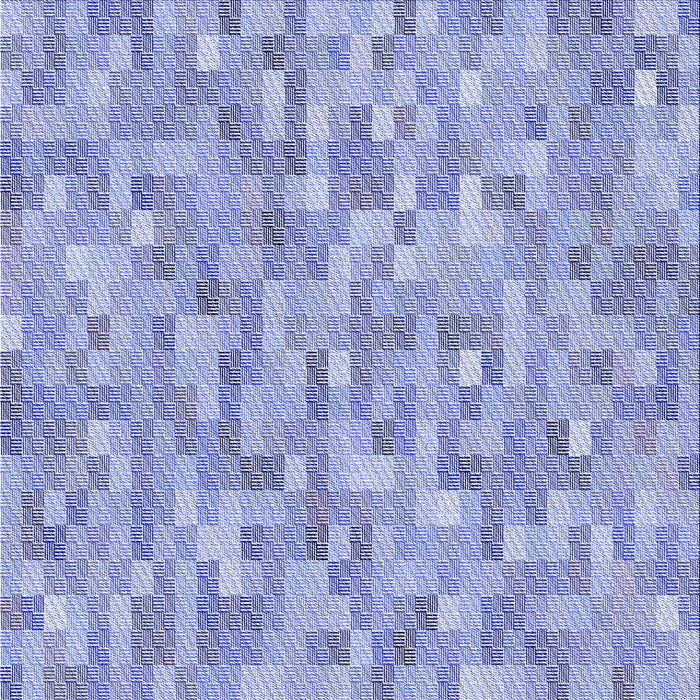 Round Machine Washable Transitional Blue Rug, wshpat3750blu