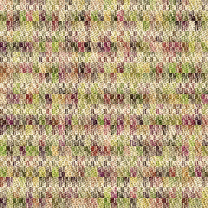 Round Machine Washable Transitional Petra Gold Brown Rug, wshpat3750brn