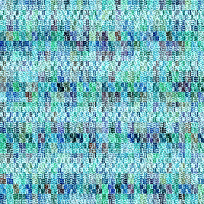 Round Machine Washable Transitional Blue Ivy Blue Rug, wshpat3750lblu