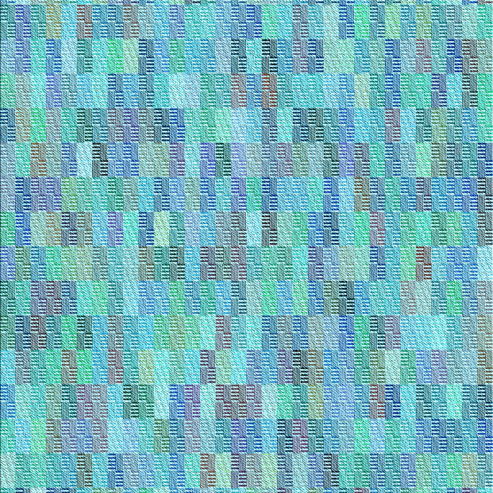 Patterned Blue Ivy Blue Rug, pat3750lblu