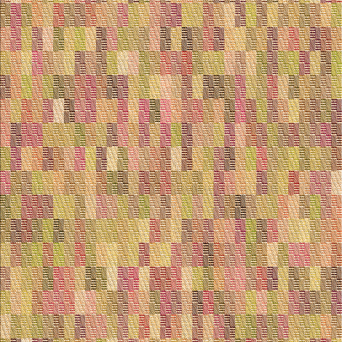 Patterned Yellow Rug, pat3750org