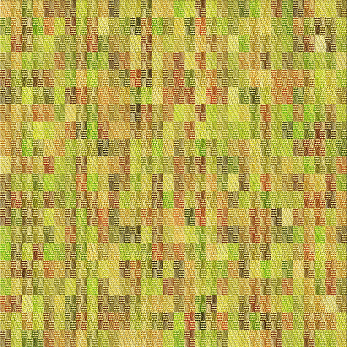 Round Machine Washable Transitional Yellow Rug, wshpat3750yw