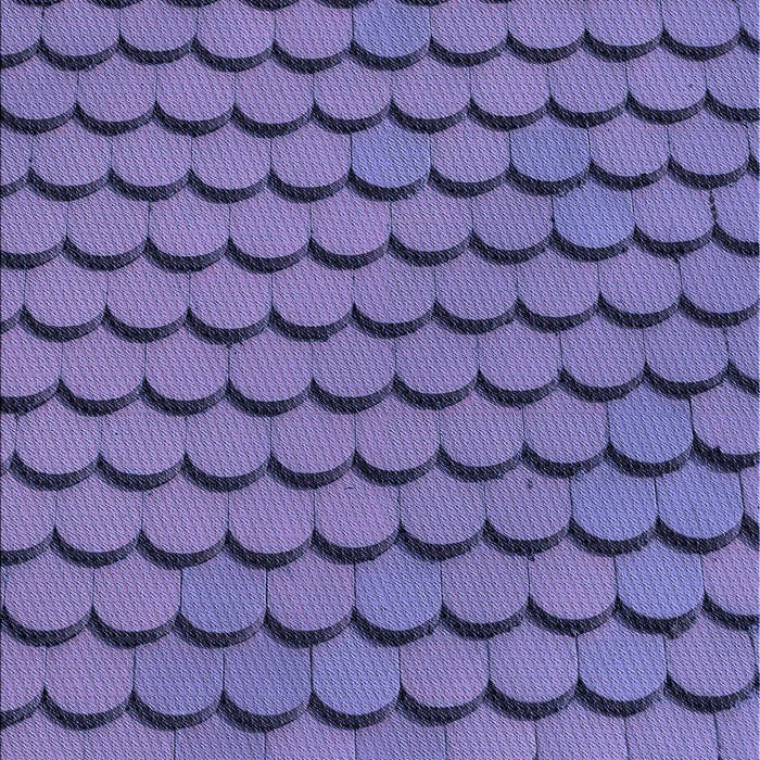 Machine Washable Transitional Deep Periwinkle Purple Rug, wshpat3751blu