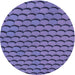 Square Patterned Deep Periwinkle Purple Rug, pat3751blu
