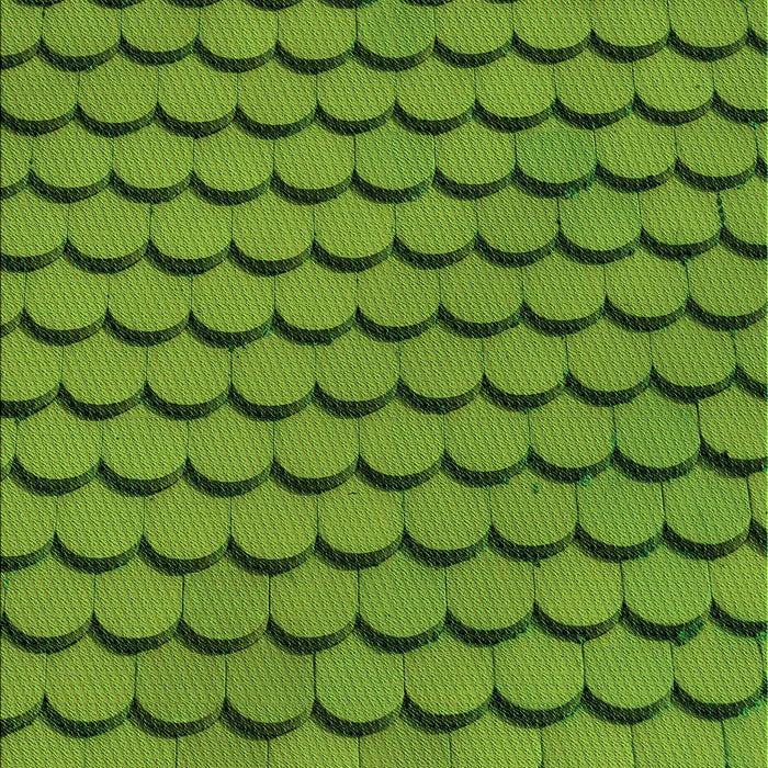 Patterned Green Rug, pat3751grn