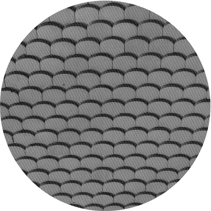 Square Patterned Gray Rug, pat3751gry