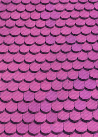 Machine Washable Transitional Medium Violet Red Pink Rug, wshpat3751pur