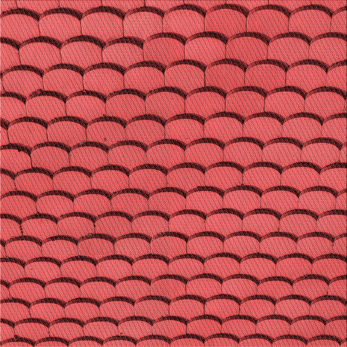 Round Machine Washable Transitional Red Rug, wshpat3751rd