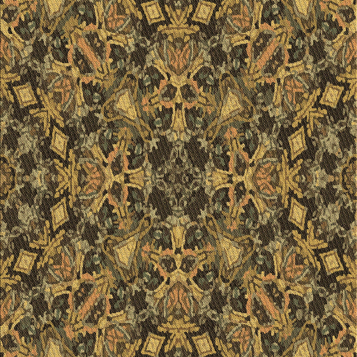 Patterned Cinnamon Brown Rug, pat3752brn