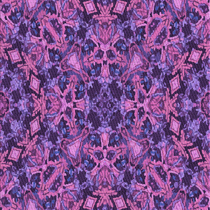 Machine Washable Transitional Purple Rug, wshpat3752pur