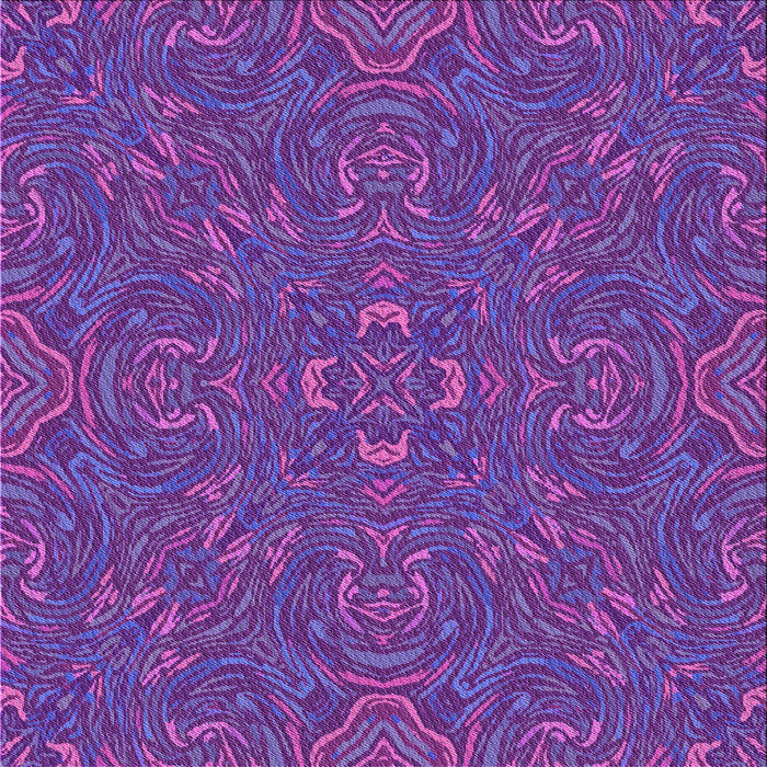 Round Patterned Jasmine Purple Rug, pat3753pur