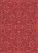 Machine Washable Transitional Red Rug, wshpat3753rd