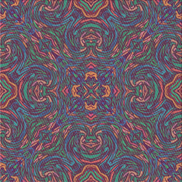 Square Patterned Dark Raspberry Purple Modern Rug, pat3753