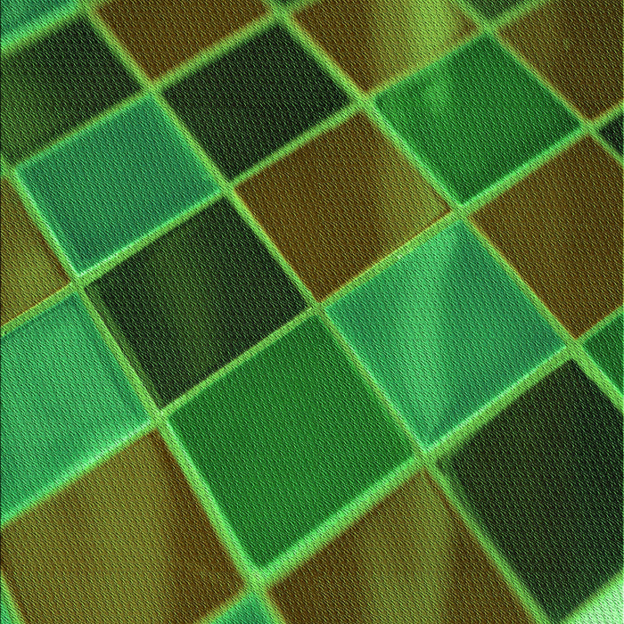 Patterned Army Green Rug, pat3754grn