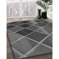 Patterned Gray Rug, pat3754gry