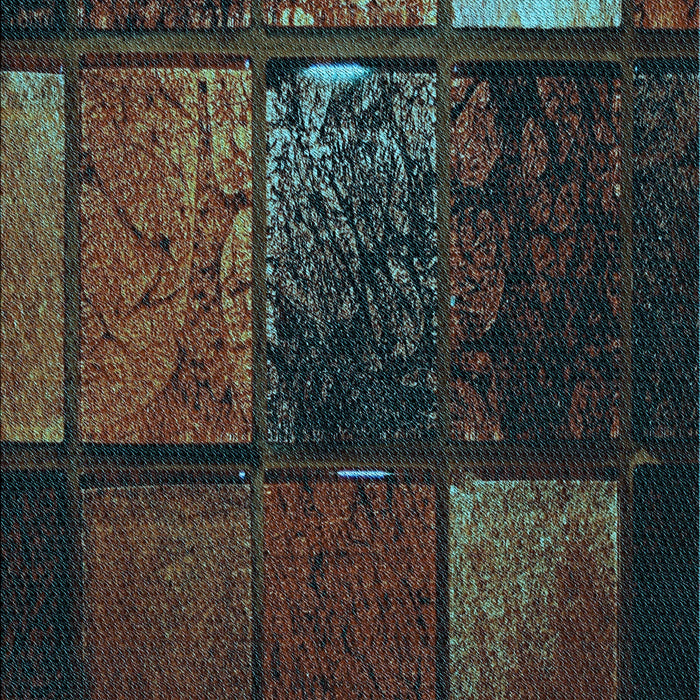 Machine Washable Transitional Hazel Green Rug, wshpat3755lblu