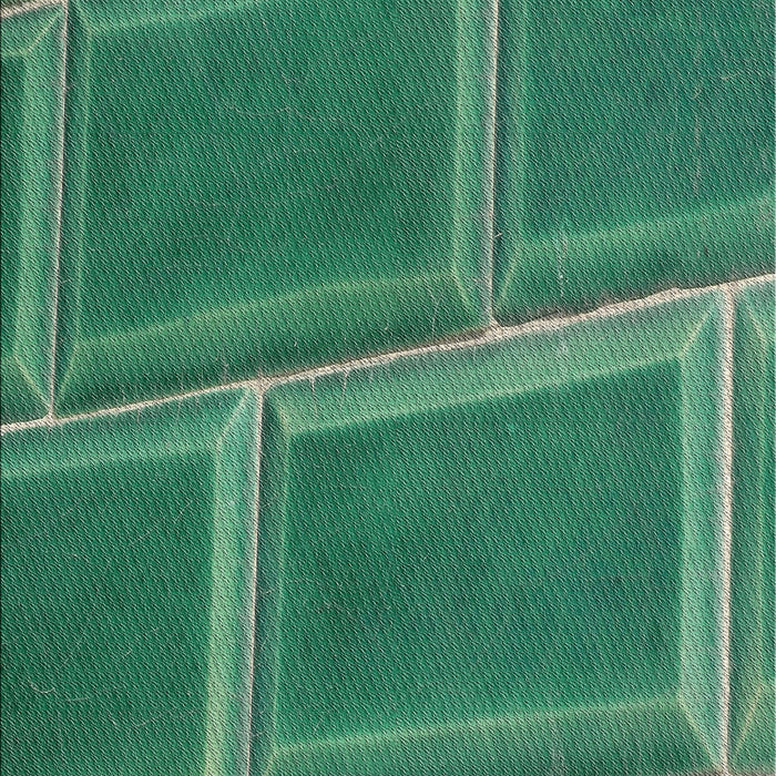 Machine Washable Transitional Mint Green Rug, wshpat3756