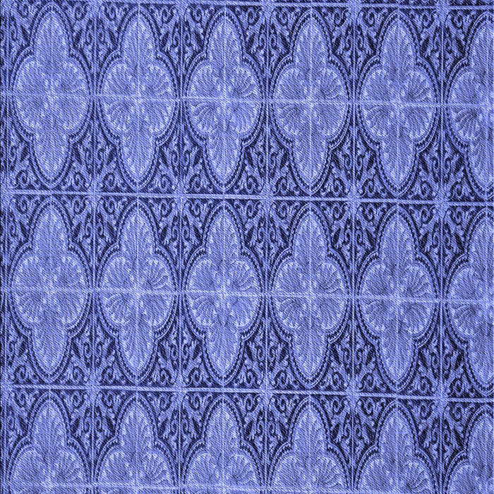 Patterned Sky Blue Rug, pat3757blu