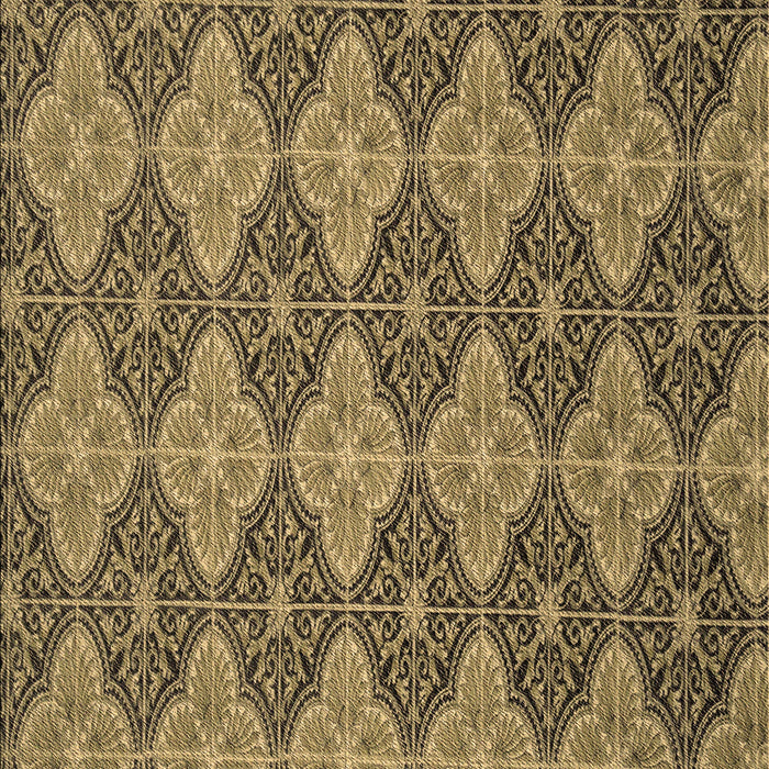 Patterned Golden Gold Rug, pat3757brn