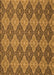 Patterned Saddle Brown Rug, pat3757org