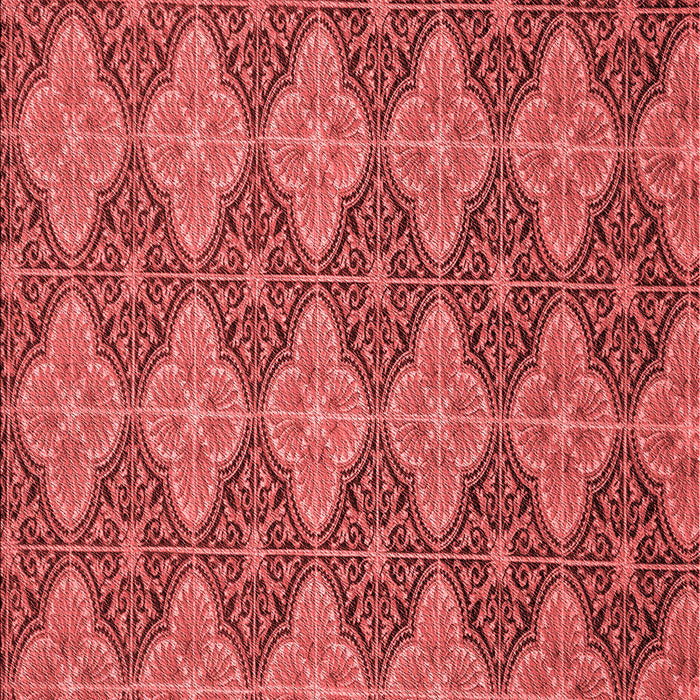 Patterned Red Rug, pat3757rd
