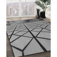 Patterned Carbon Gray Rug, pat3759gry