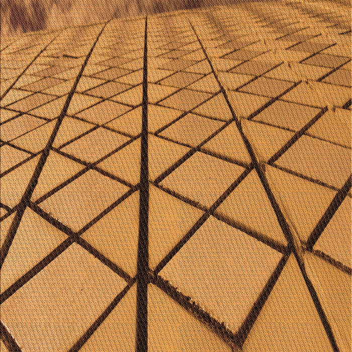 Patterned Mahogany Brown Rug, pat3759org