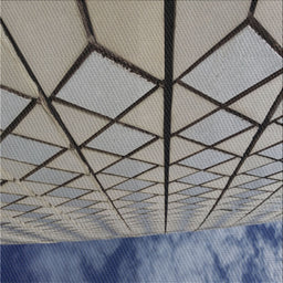 Sideview of Machine Washable Transitional Gray Rug, wshpat3759