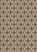 Machine Washable Transitional Brown Rug, wshpat375