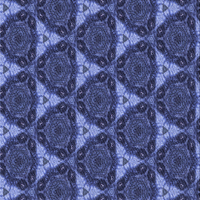 Round Machine Washable Transitional Blue Rug, wshpat376blu