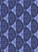 Patterned Blue Rug, pat376blu