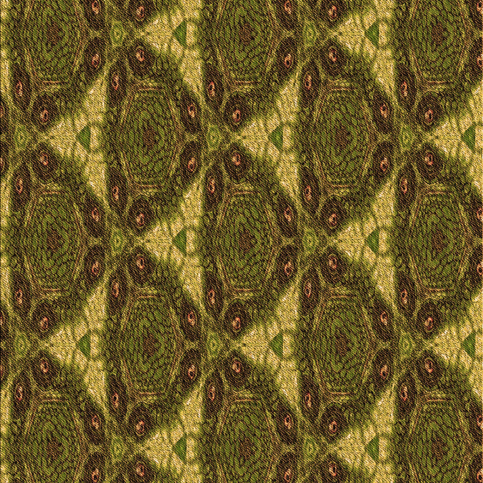 Patterned Bakers Brown Rug, pat376org