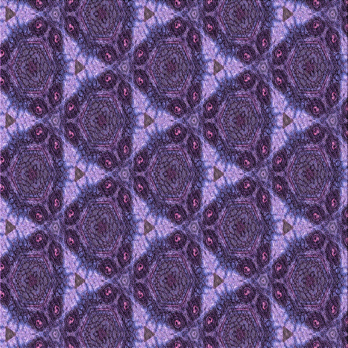 Round Patterned Medium Purple Rug, pat376pur