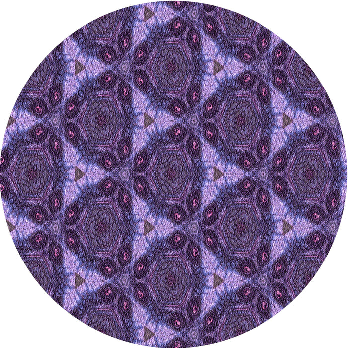 Square Machine Washable Transitional Medium Purple Rug in a Living Room, wshpat376pur