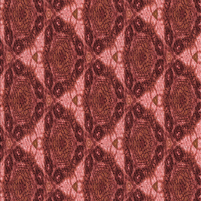 Patterned Orange Rug, pat376rd