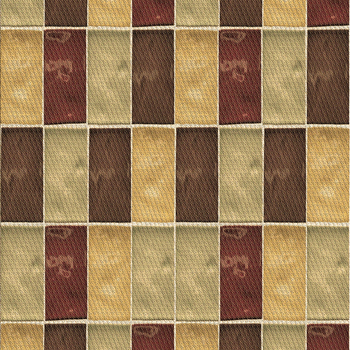 Patterned Golden Gold Rug, pat3760brn