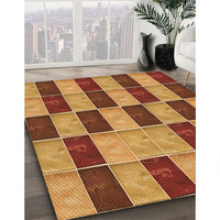 Patterned Yellow Rug, pat3760org