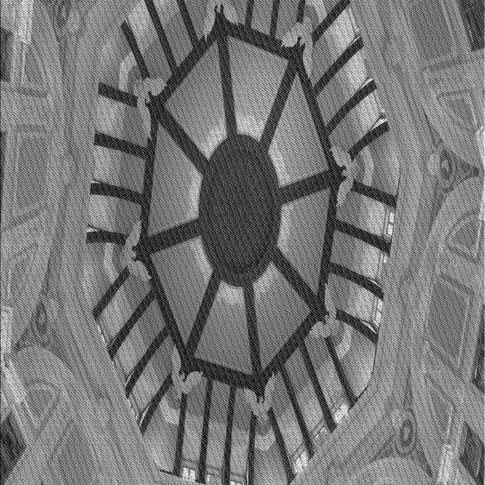 Patterned Gray Rug, pat3761gry