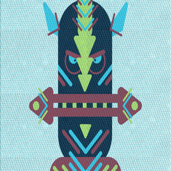 Machine Washable Transitional Light Aquamarine Green Rug, wshpat3762lblu