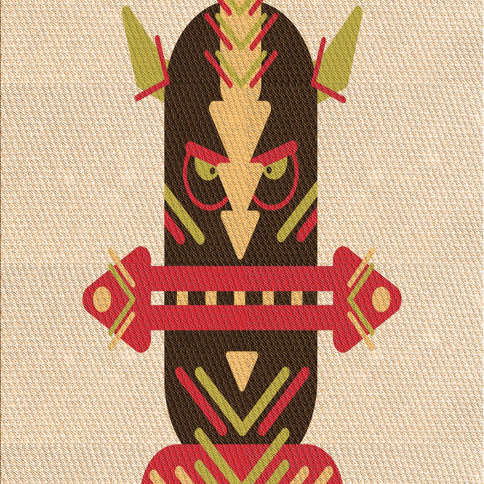 Patterned Golden Blonde Gold Rug, pat3762org