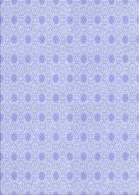 Machine Washable Transitional Blue Rug, wshpat3763blu