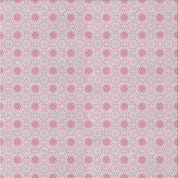 Square Patterned Pale Violet Red Pink Novelty Rug, pat3763