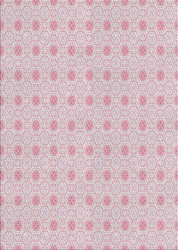 Machine Washable Transitional Pale Violet Red Pink Rug, wshpat3763