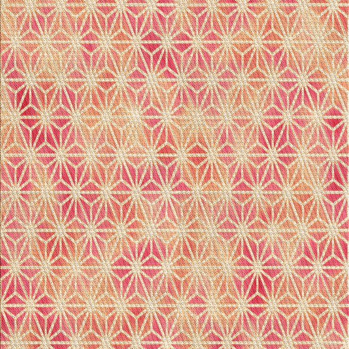 Machine Washable Transitional Bright Orange Rug, wshpat3764org