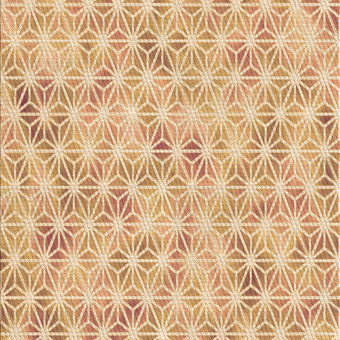 Patterned Brown Gold Rug, pat3765org
