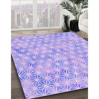 Patterned Purple Rug, pat3765pur