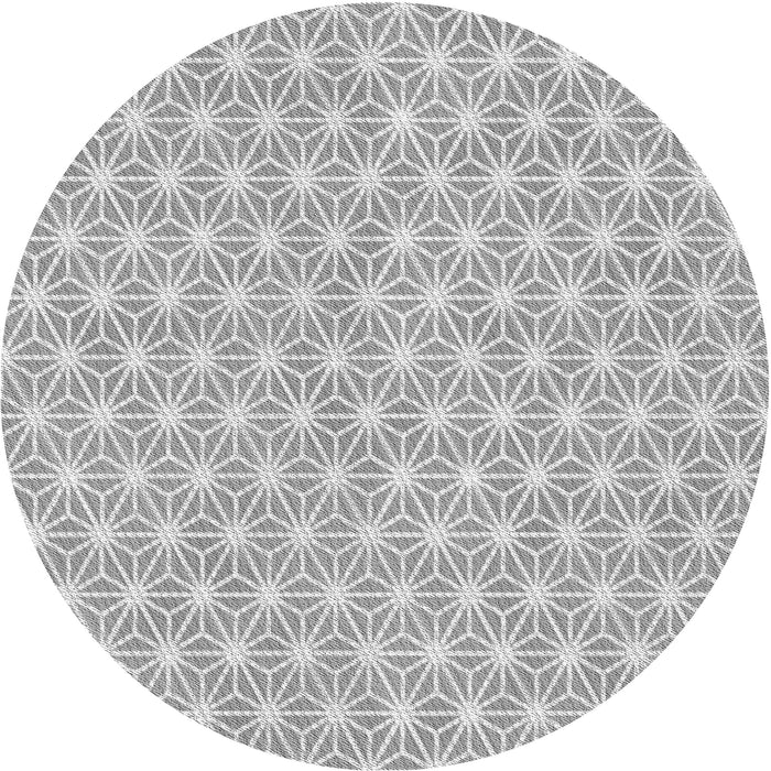 Square Machine Washable Transitional Gunmetal Gray Rug in a Living Room, wshpat3766gry