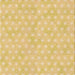 Round Patterned Yellow Rug, pat3766org