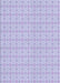 Machine Washable Transitional Purple Mimosa Purple Rug, wshpat3767blu